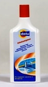 Средство для чистки и полировки изделий из хрома и стали "DELU" 250мл