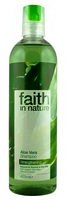 Натуральный шампунь для волос  "faith in nature" с экстрактом Алоэ Вера 400мл
