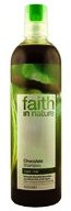 Натуральный шампунь для темных волос "faith in nature" с эфирным маслом Шоколада 400гр